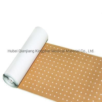 White/Skin Breathable Zinc Oxide Adhesive Cotton Tape