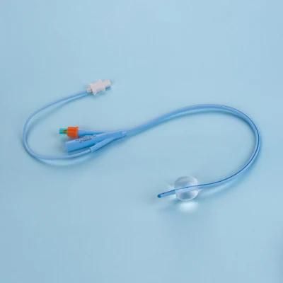 Silicone Foley Catheter with Temperature Probe / Sensor