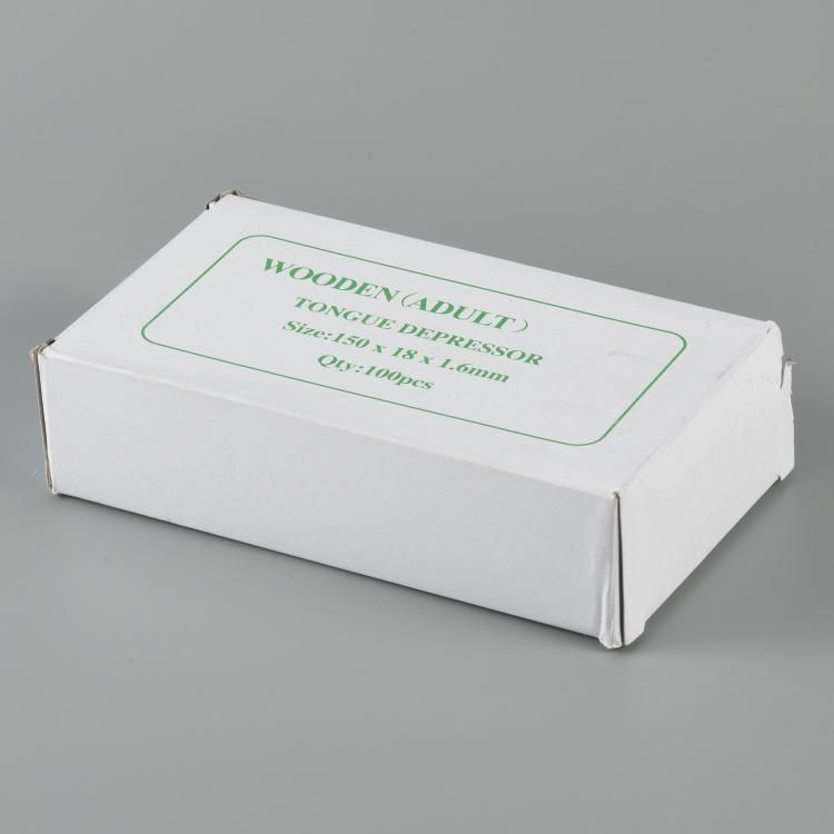 Disposable Wooden Non-Sterile Tongue Depressors