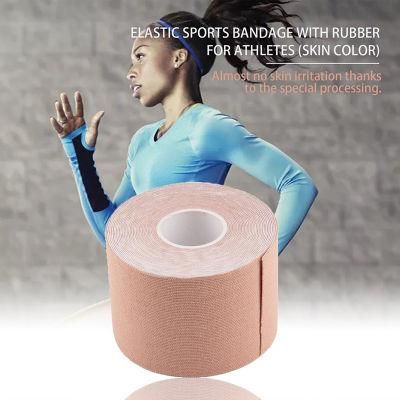 Nylon Four Way Stretch Waterproof Physiotherapy Kinesiology Tape with TUV Rheinland CE FDA Certified