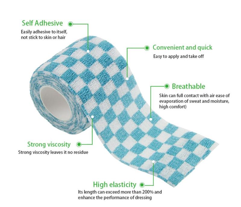 10cm*4.5m Custom Colored Veterinary Cohesive Bandage