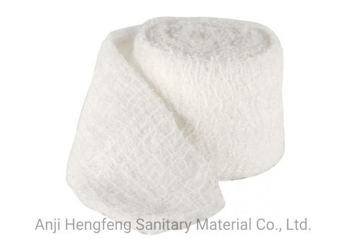 Compressed Gauze Crinkle Cotton Zigzag Folding with CE/ISO/FDA