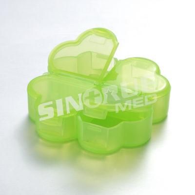PVC Home Use 4 Case Plastic Pill Box