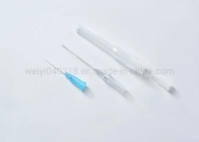 Medical Products Disposable IV Cannula with Wings and Injection Port or Pen Type with Different Sizes