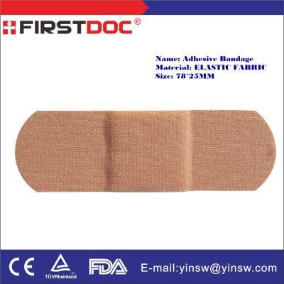 78X25mm Elastic Fabric Bandaid Drawing in Pink