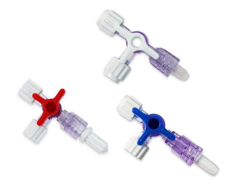 Medical Factory Disposable Three Way Stopcock for IV Catheter
