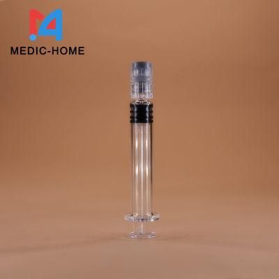 Prefilled Custom Logo Luer Lock 2.25ml Standard Glass Syringe Manufacturer