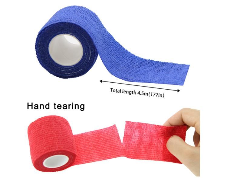 Vet Wrap Waterproof Medical Non-Woven Elastic Cohesive Bandage