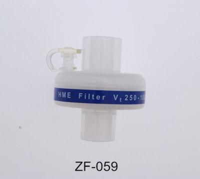 *&lt;Zf-059&gt; Hme Filter/ Disposable Anesthesia Breathing Filter/ Bacterial Filter