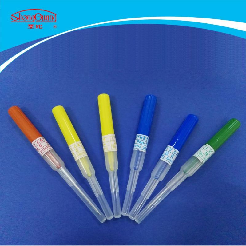 CE Medical Disposable IV Cannula Introvenous Cannula Pen Type IV Catheter Infusion Catheter
