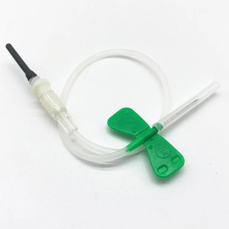 21g Vacuum Butterfly Blood Collection Needles with Luer Adapter