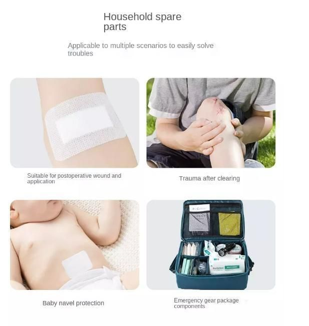 Medical Wound Dressing for Wound Healing Highly Absorbent Dressing Sterile Individual Wrapped for Wound Care