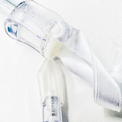 Safe Disposable Cuffed PVC Tracheostomy Tube for Hospital Use