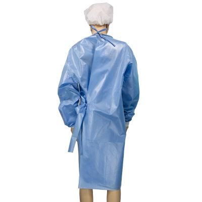 Reinforced Gowns AAMI Level3 Eo Isolation Sterile Disposable Surgical Gown