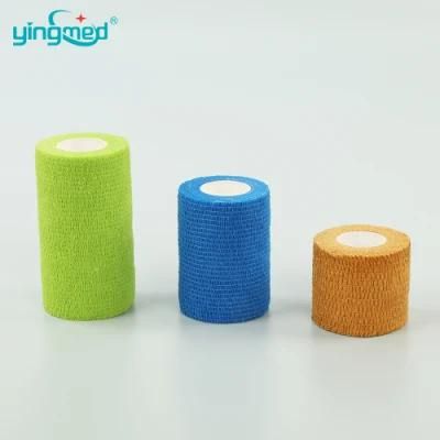 Soft and Easy Tear Self-Adhesive Non Woven Cohesive Bandage