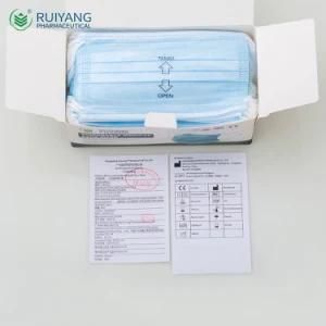 White List Mask Factory Wholesale Disposable Medical Mask 3ply Single-Use Face Mask Medical