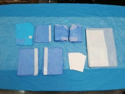 Sterile Transverse Surgical Laparotomy T-Drape