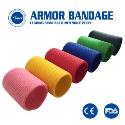 Colored Medical Gypsum Bandage Hospital Orthopedic Fiberglass Casting Tape