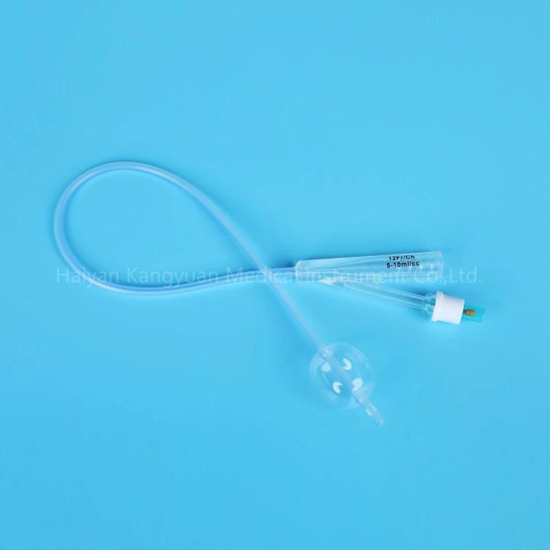 Foley Catheter Medical Instrument Suprapubic Use Silicone Foley Catheter