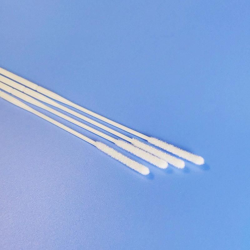 Wholesale Sterile Sampling Nylon Flocked Nasopharyngeal Swab Nasal Swab