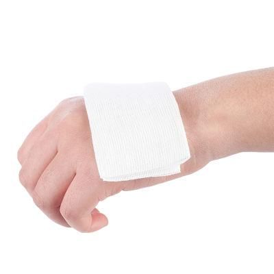with Folded Edge Eto Sterile 7.5cm*7.5cm White Gauze Swab
