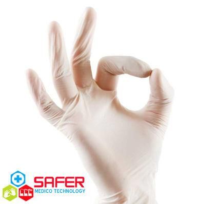 Heavy Duty 6.5mil Durable Disposable Examination 11 Inch Latex Glovse