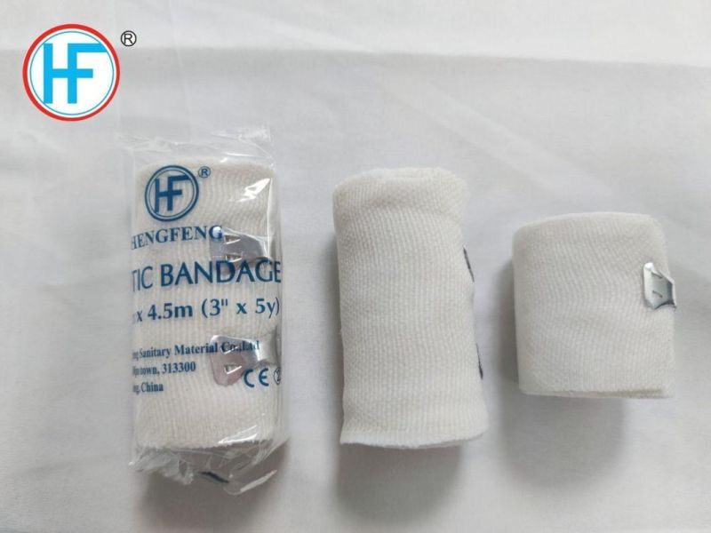 Non-Sterile Stretch Elastic Bandage Roll Individually Packed