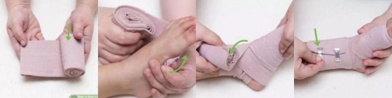 Mdr Comfortable and Easy to Use Surgical Hospital Hygiene Surgery Skin Color High Elastic Bandage