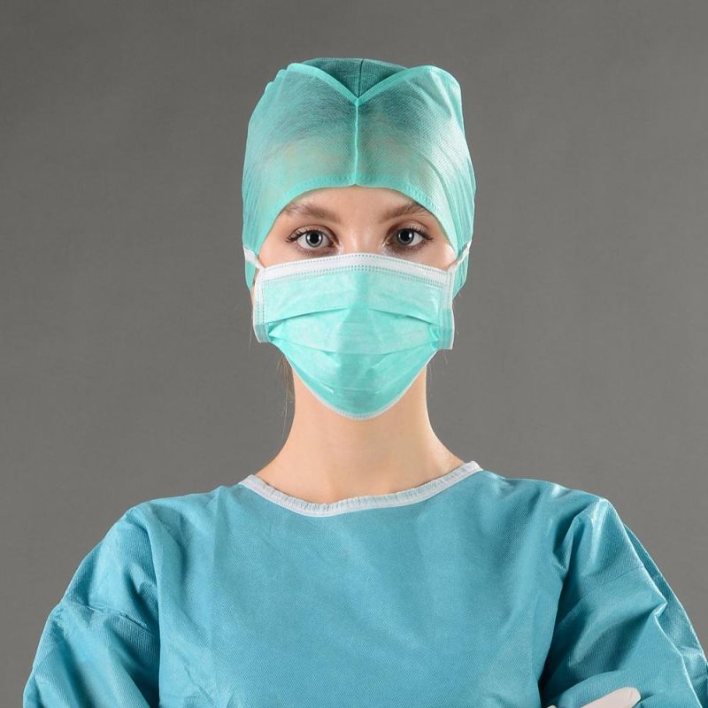 Disposable Medical Doctor Nursing Cap for Man & Woman Machine Made