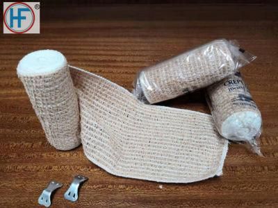 Medical OEM Consumables Self-Adhesive Soft Comfortable and High Elasticity Skin Colorcrepe Elastic Bandage