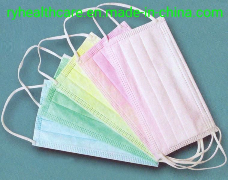 Ear Loop 3ply Non Woven Face Mask