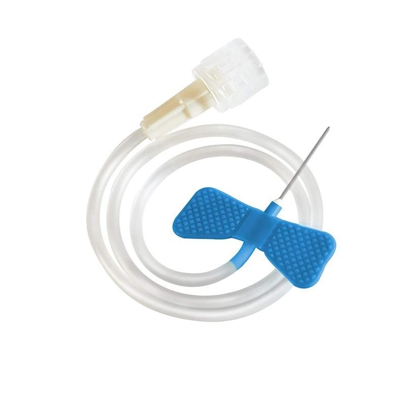 Medical Supply 20g 21g 22g 23G 24G 27g Disposable Safety Butterfly Blood Collection Needle Scalp Vein Set