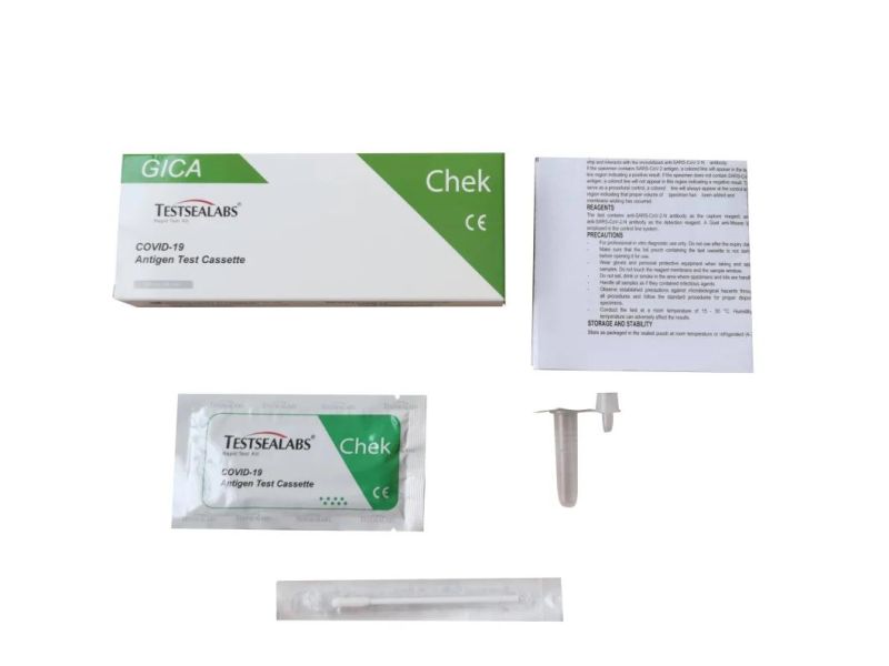 Rapid Test for Antigen Diagnostic Kit Test Cassette Nasal Swab 25PCS