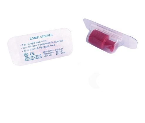 Highly Sealing Sterile Connector Combi Stopper Luer Lock
