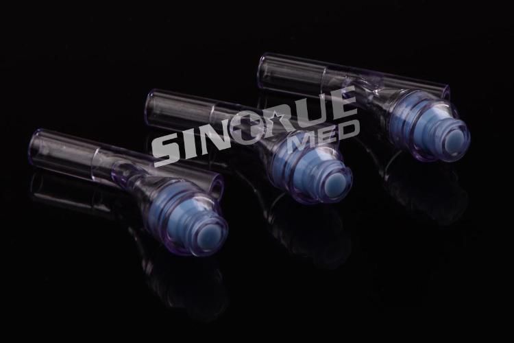 Hospital Straight/Y Type/Intubation Disposable Medical Needle Free Connector