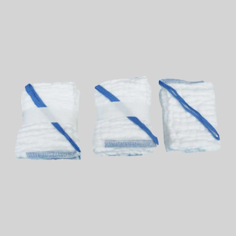 100%Cotton Absorbent Medical Gauze Lap Sponge Abdominal Pad