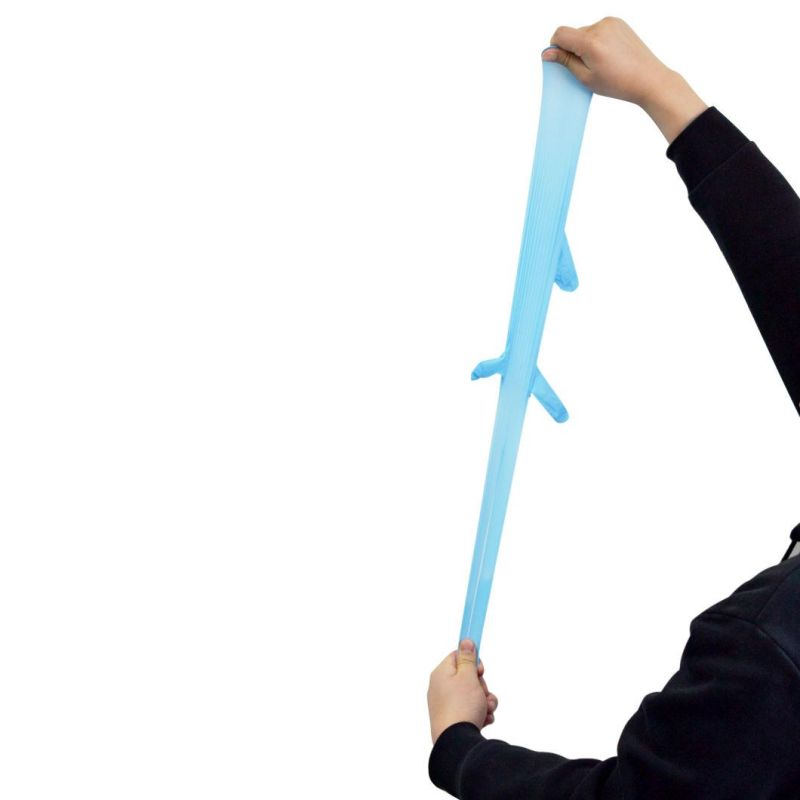 Blue Powder Free Nitrile Exam Gloves Supplier