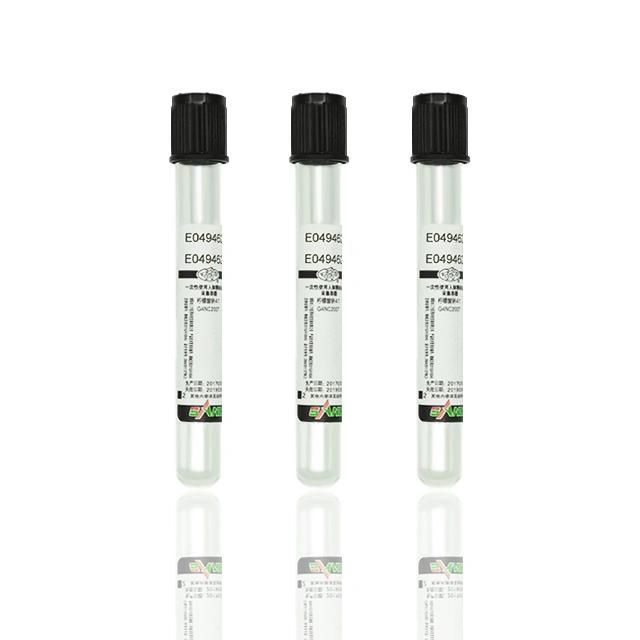 PP/PE or Glass with No Additive Plain Tube Vacuum Blood Collection Tube