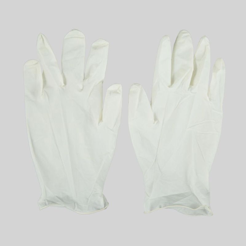 Disposable Medical Grade Sterile Latex Surgical Gloves with Powdered