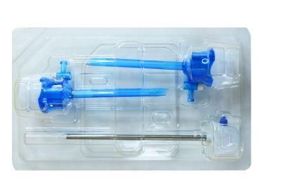 Optical-Access Laparoscopic Trocars 2 Cannula Trocar Kits 10mm