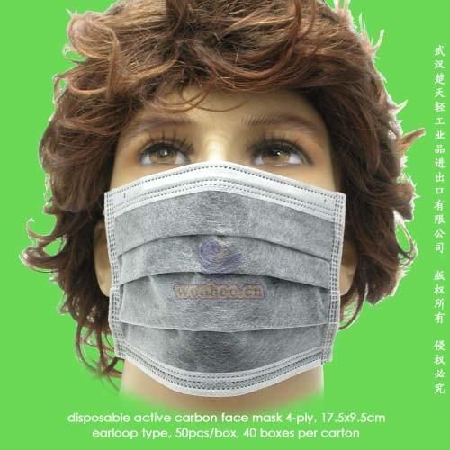 Hospital Safety/Protective 3-Ply Earloop/Paper/Beard/Lab/Doctor/Isolation/Medical 3ply Nonwoven Disposable PP Surgical Face Mask with Elastic Ear-Loop/Tie-on