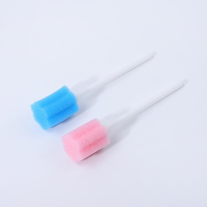 2021 Hot Dental Cleaning Medical Foam Tip Plastic Stick Swab
