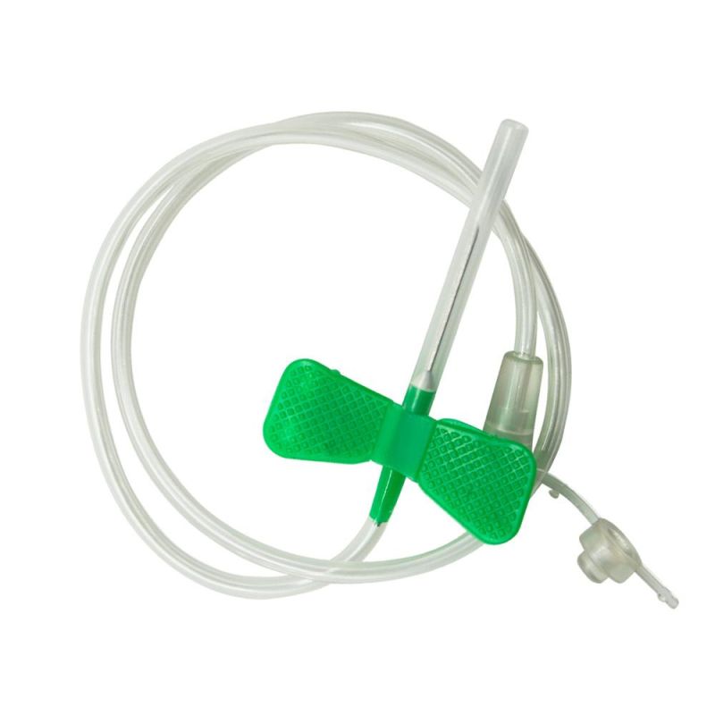 Disposable Medical Consumbale Blood Collection Butterfly Type Needle with Butterfly Wings
