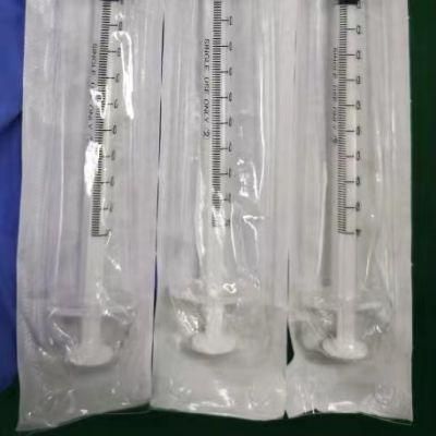 CE Approved Medical Luer Lock Slip 60ml 20ml 10ml 5ml 1ml Medical Disposable Syringe with Needle