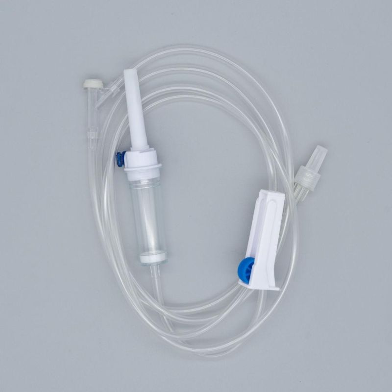 IV Administration Set/Infusion Set with Flow Regulator and Y-Site