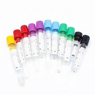 CE ISO Approved Disposable Vacuum Blood Collection Tube