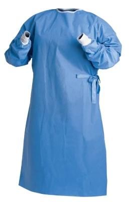 CE FDA Nonwoven Fabric Disposable Standard Surgical Gown