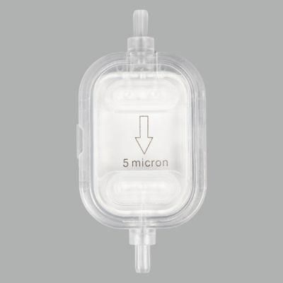 Disposable Medical Supply Automatic Stop Fluid Infusion Precision Liquid Filter
