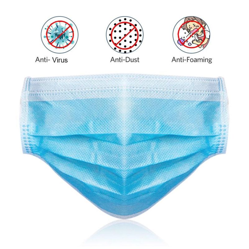 Non-Woven Disposable Medical Surgical Face Mask