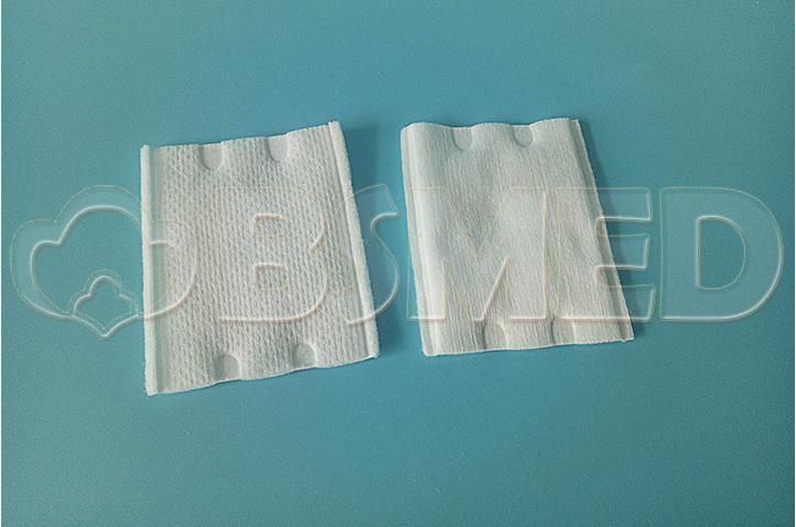 Personal Care Square Makeup Cotton Pads FDA Ce ISO Certificates